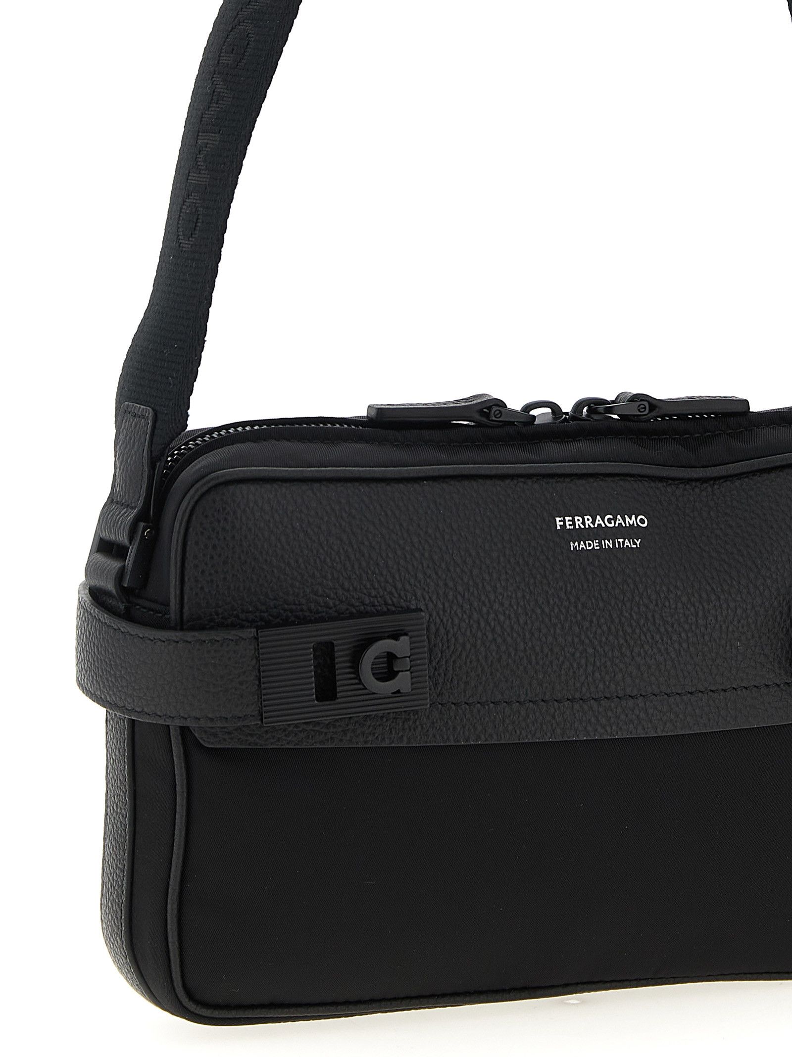 Salvatore Ferragamo 'Twins Nylon' Crossbody Bag Size ONE SIZE - 3 Thumbnail