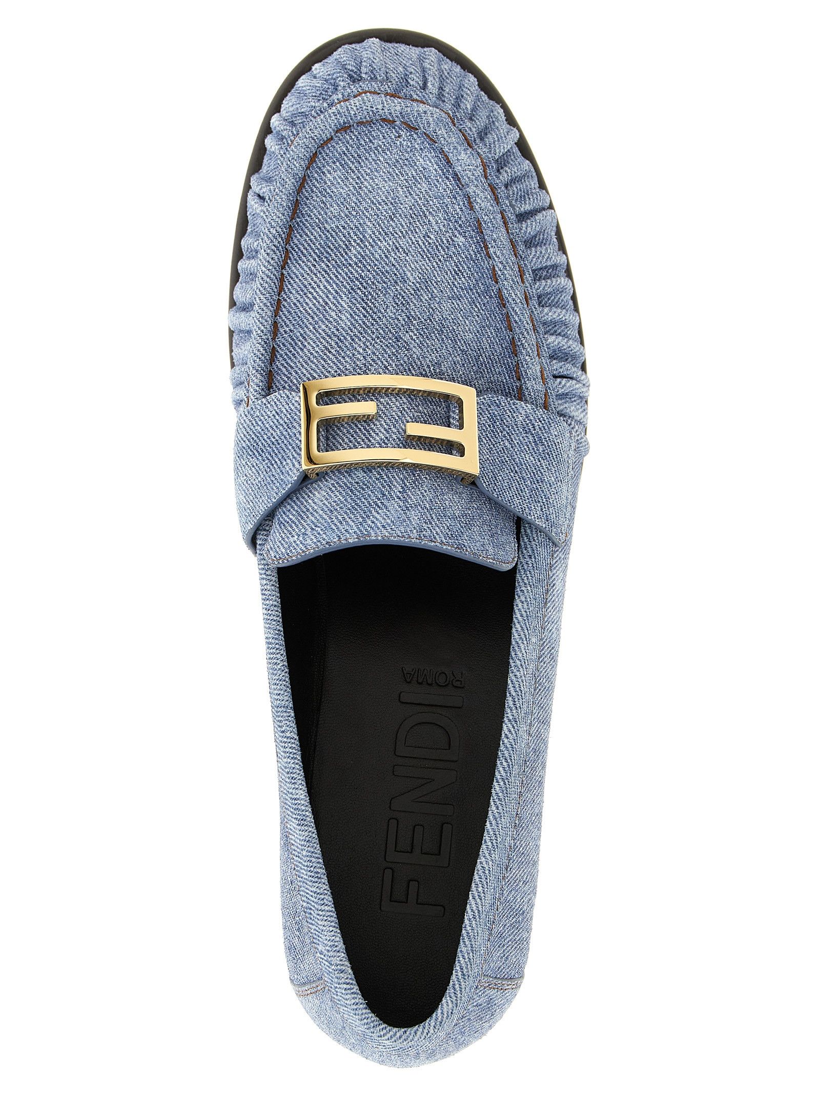 Fendi 'Baguette' Loafers Size US 8 / IT 38 - 4 Thumbnail