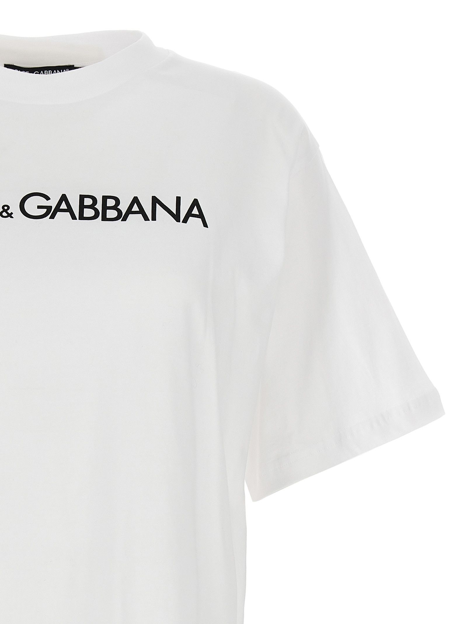 Dolce & Gabbana Logo T-Shirt Size XXS / US 00 / IT 34 - 3 Thumbnail