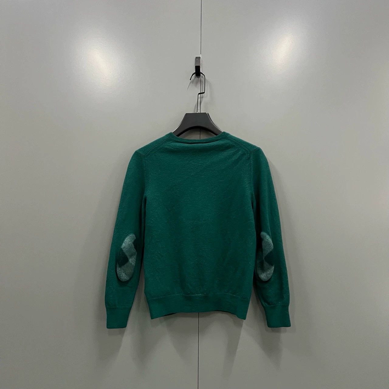 Burberry Burberry Dark Green V-Neck Sweater - dmc Size US M / EU 48-50 / 2 - 2 Thumbnail