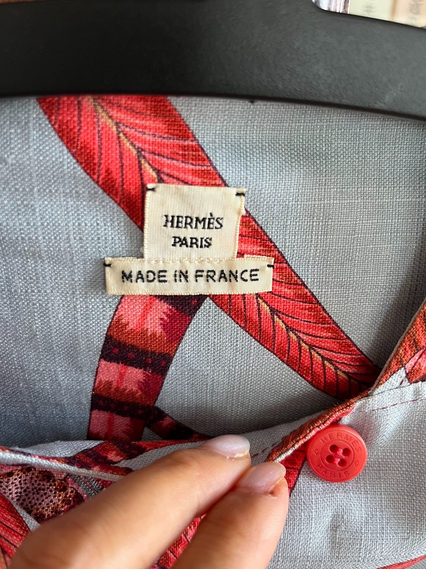 Hermes Hermes Cotton Linen Belted Coat - dmc Size US S / EU 44-46 / 1 - 3 Thumbnail