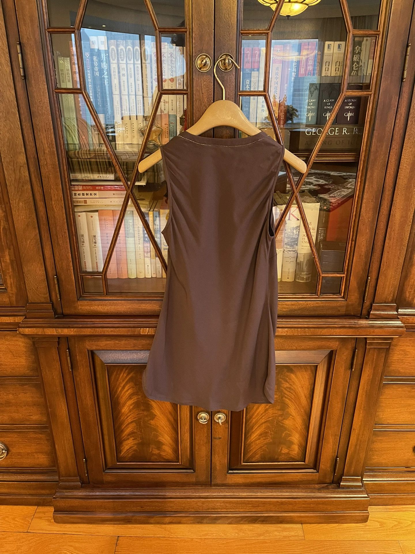 Brunello Cucinelli Brunello Cucinelli Purple Sleeveless Top - dmc Size US XS / EU 42 / 0 - 2 Thumbnail