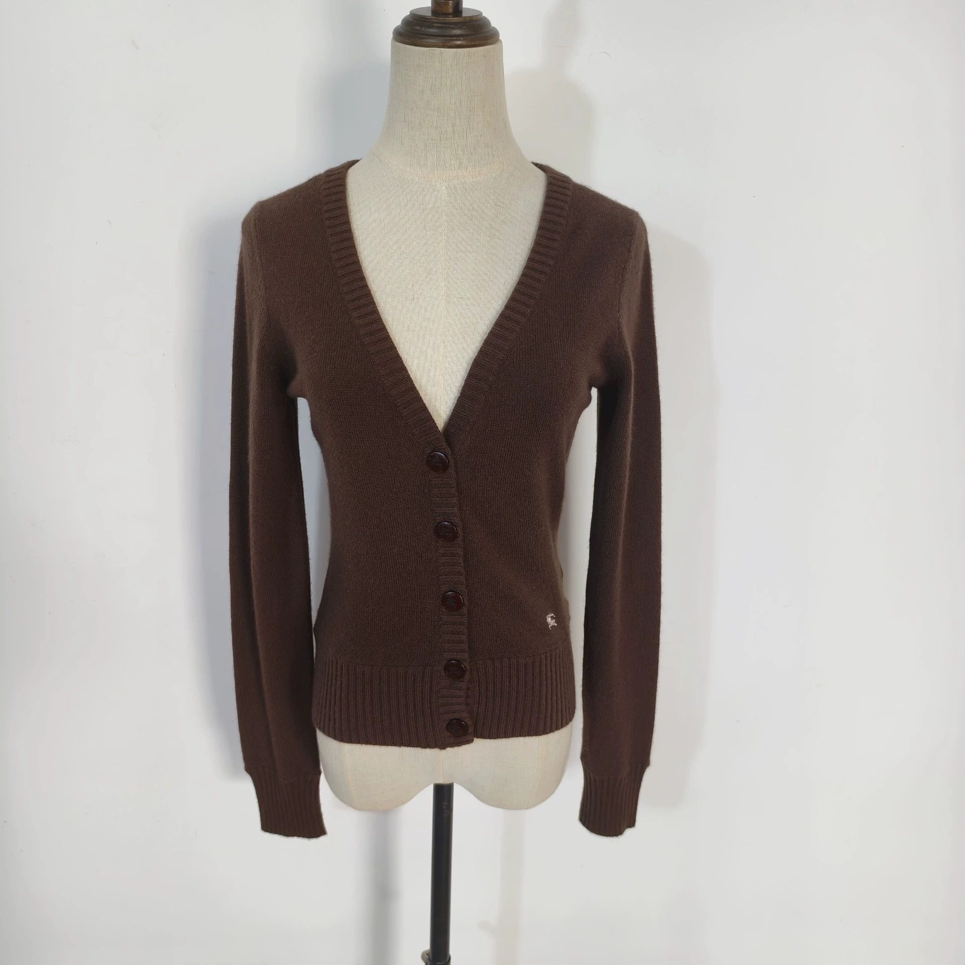 Vintage Burberry Knit Cardigan - dmc