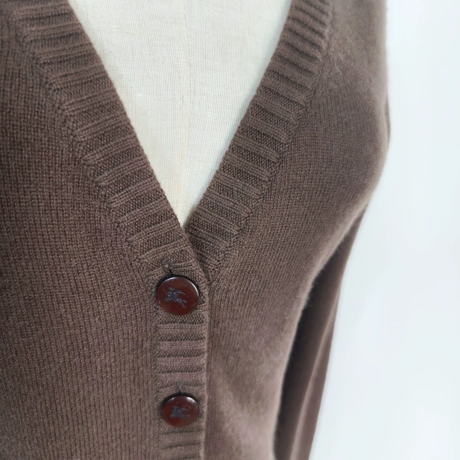 Vintage Burberry Knit Cardigan - dmc