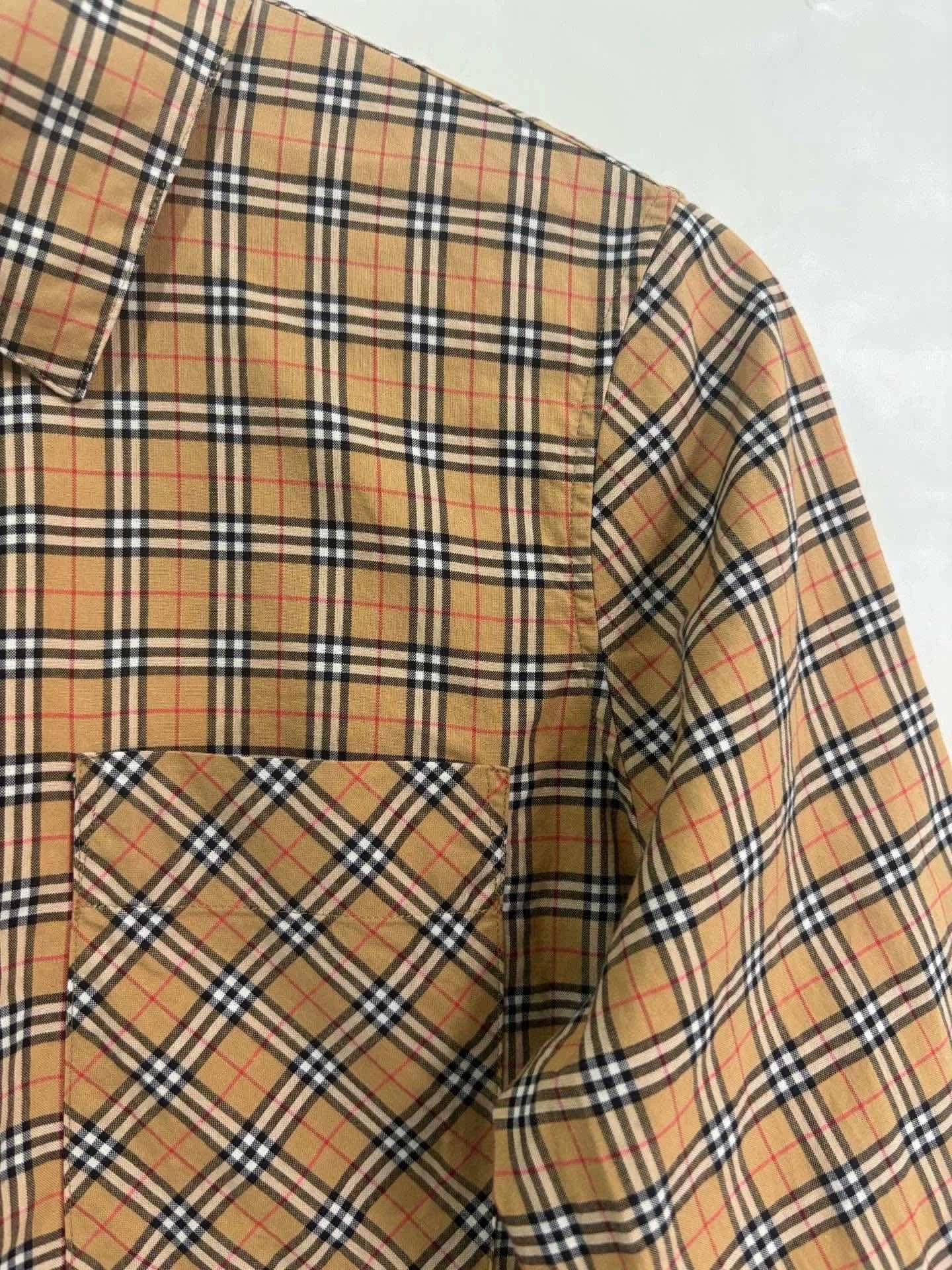 Burberry Burberry Classic Check Collar Shirt - dmc Size US M / EU 48-50 / 2 - 3 Thumbnail