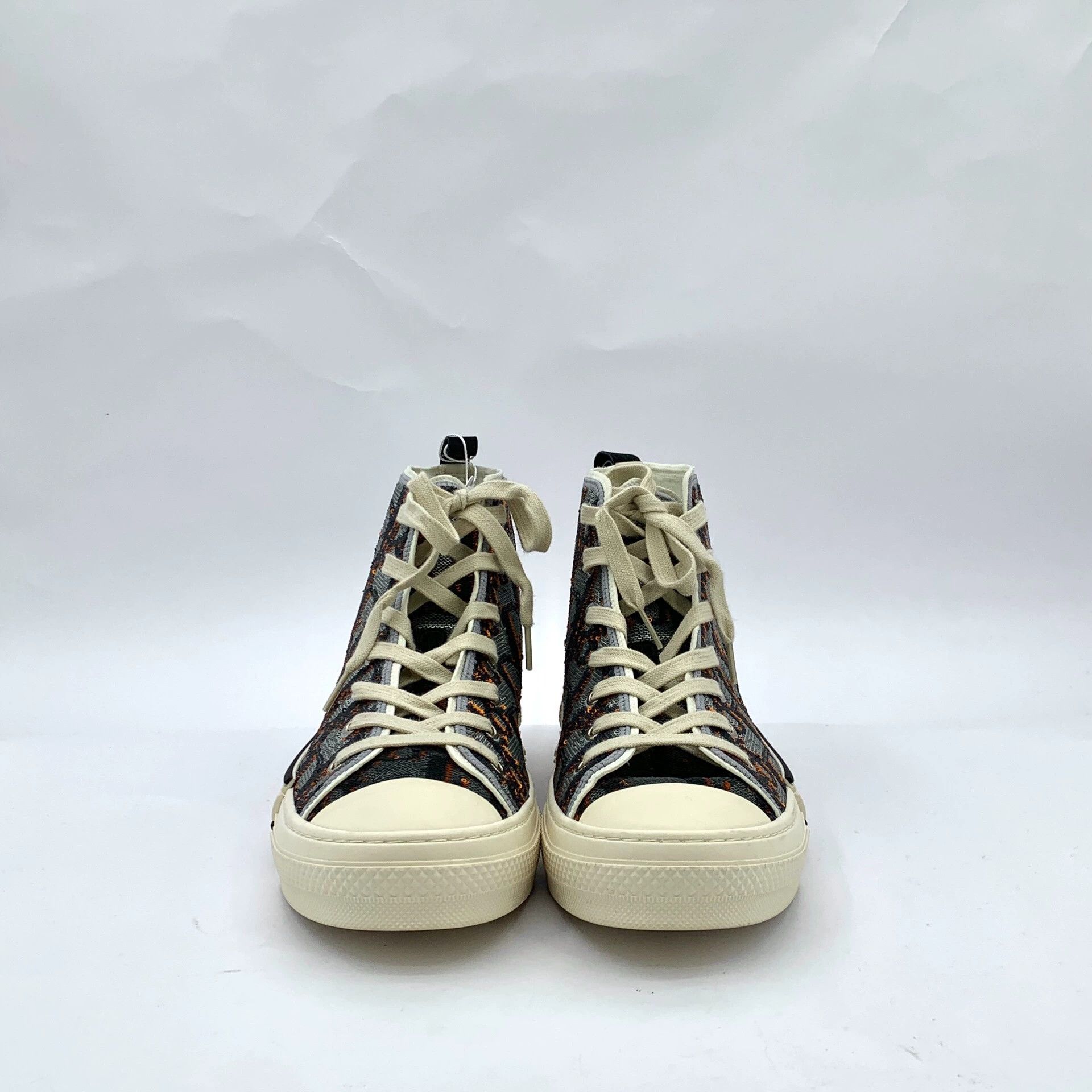 Dior Dior B23 Oblique Logo High-Top Sneakers - dmc Size US 10 / EU 43 - 4 Thumbnail