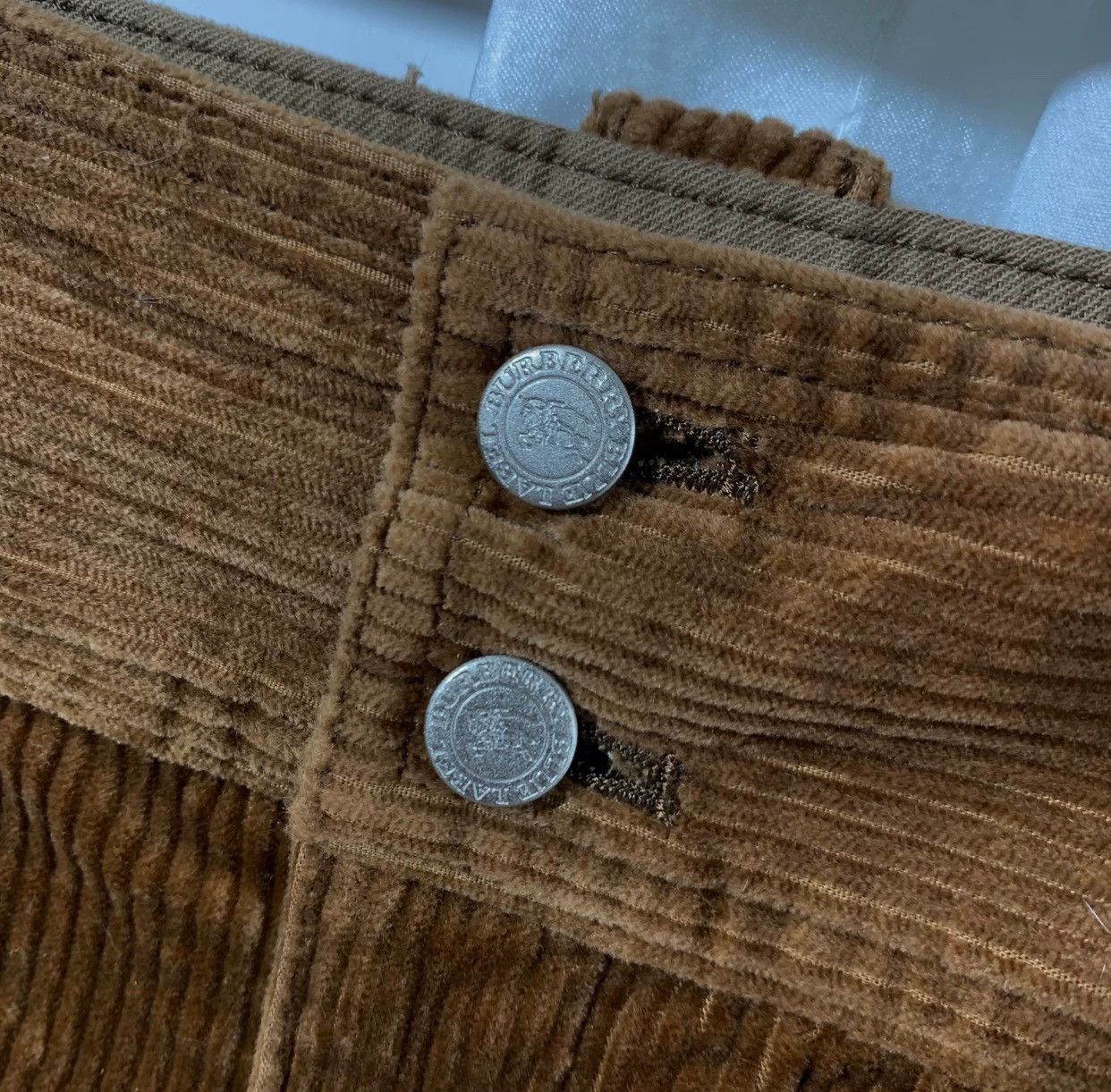 Burberry Burberry Corduroy Mini Skirt - dmc Size US 29 - 2 Thumbnail