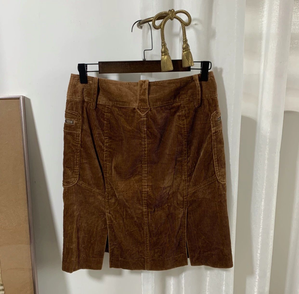 Burberry Burberry Corduroy Mini Skirt - dmc Size US 29 - 4 Thumbnail
