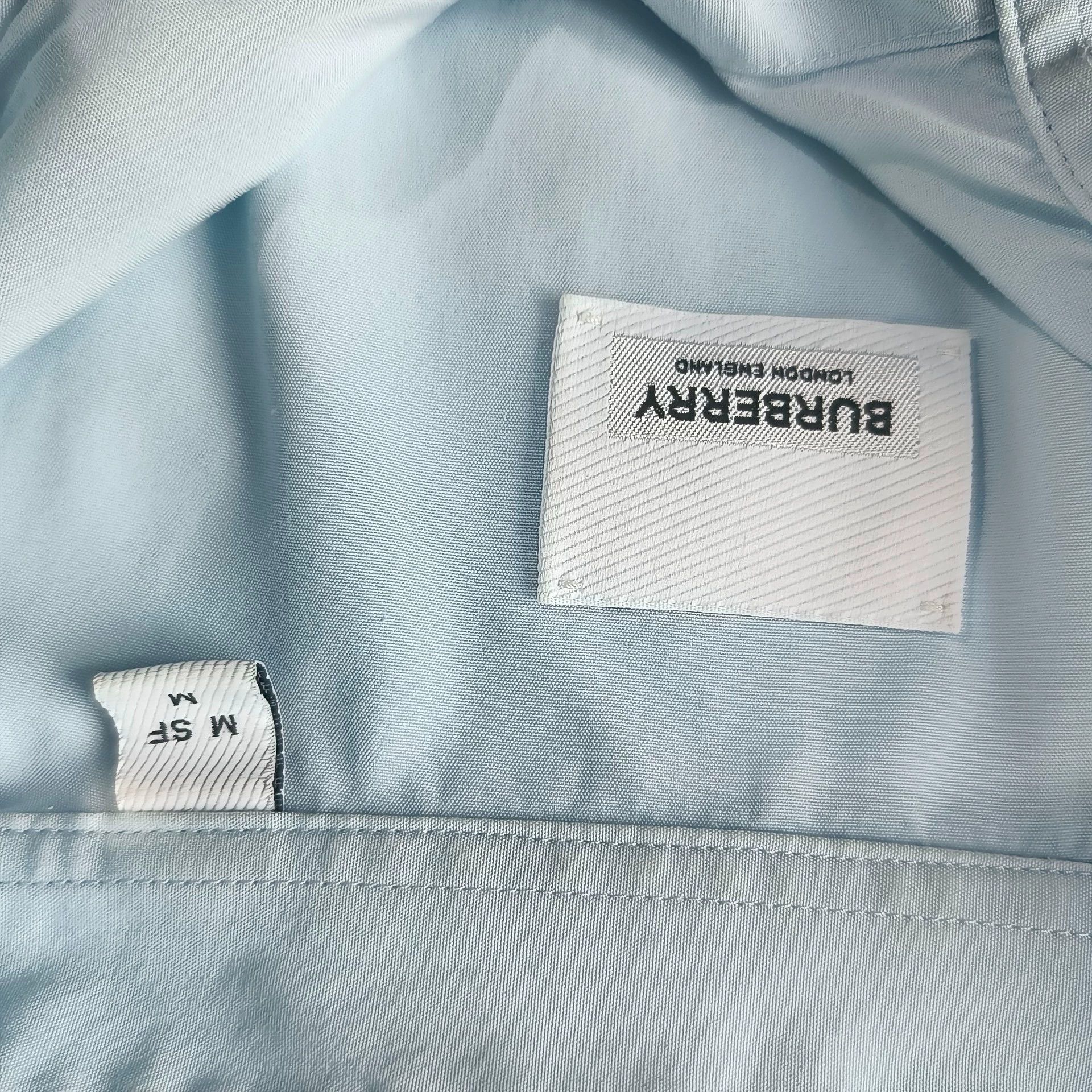 Burberry Burberry Light Blue TB Shirt M - dmc Size US M / EU 48-50 / 2 - 3 Thumbnail