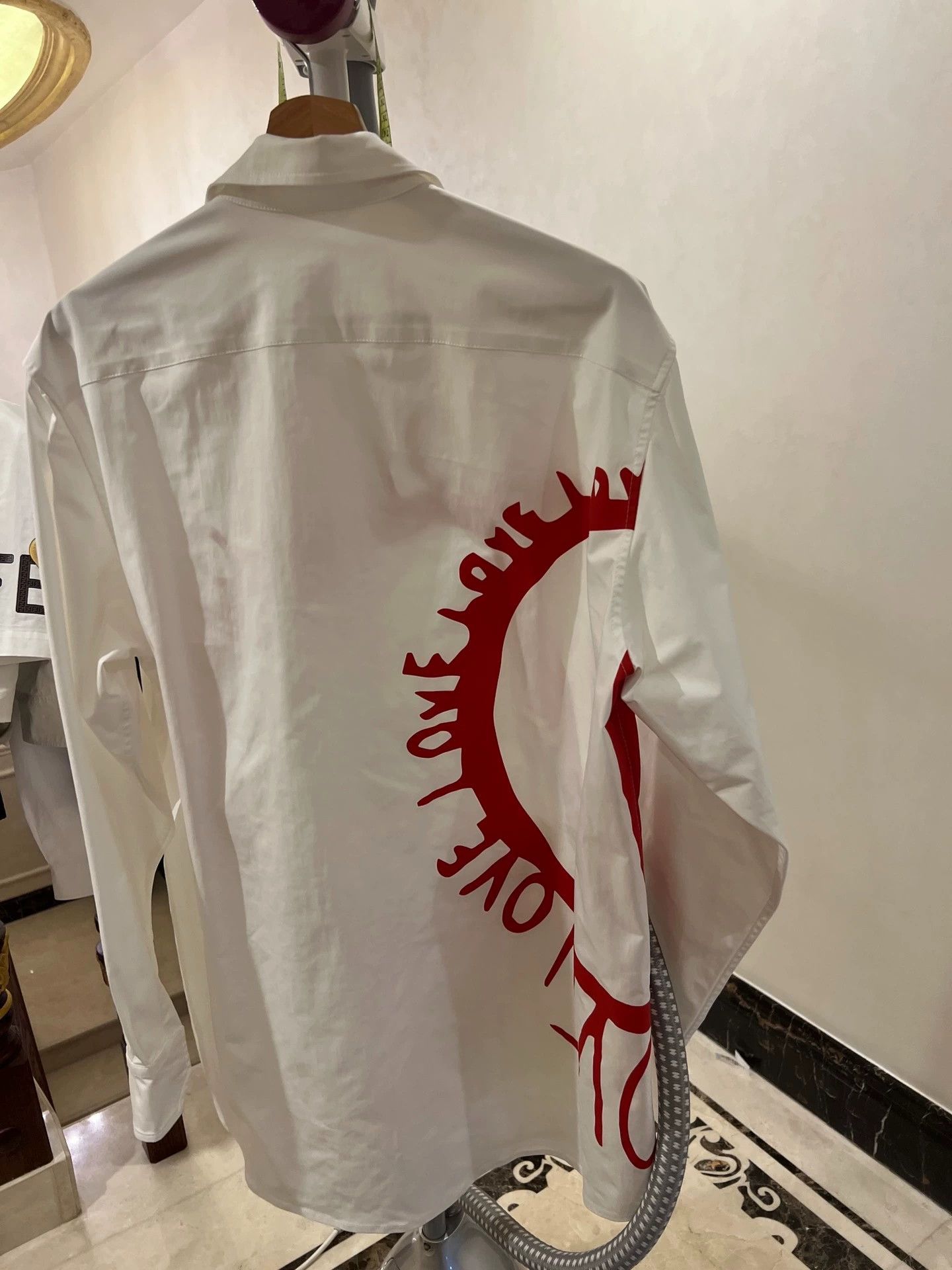 Valentino Valentino Oversize Qixi Festival Limited Edition Boyfriend Shirt Jacket - dmc Size US L / EU 52-54 / 3 - 3 Thumbnail