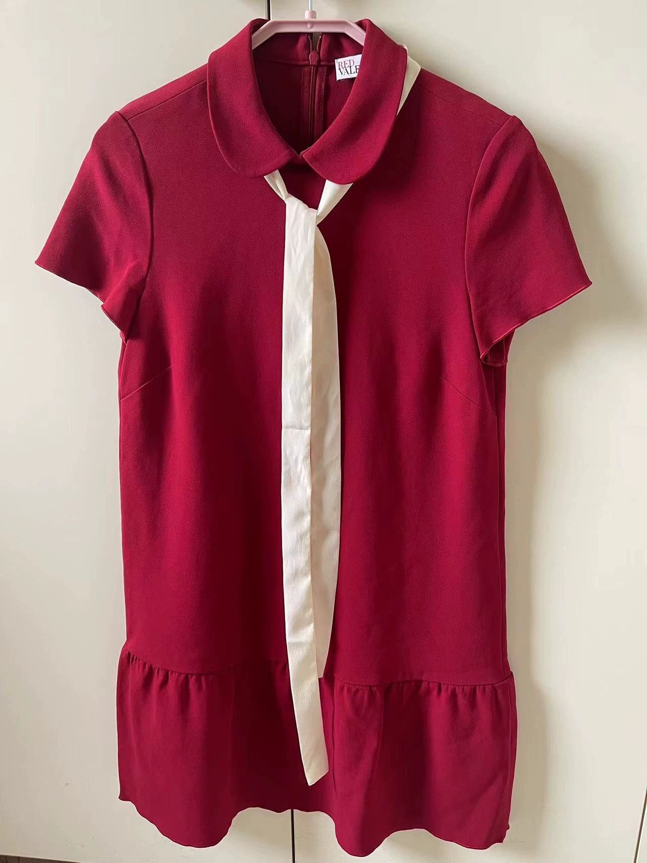 Valentino Valentino Women's Red Dress - dmc Size US M / EU 48-50 / 2 - 8 Thumbnail
