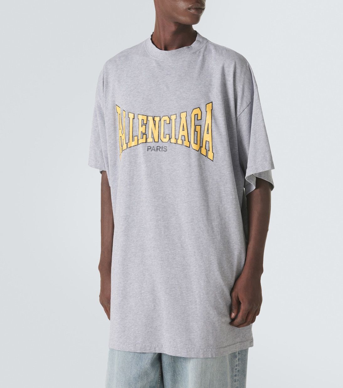 Balenciaga Oversized cotton jersey T-shirt Size US M / EU 48-50 / 2 - 3 Thumbnail