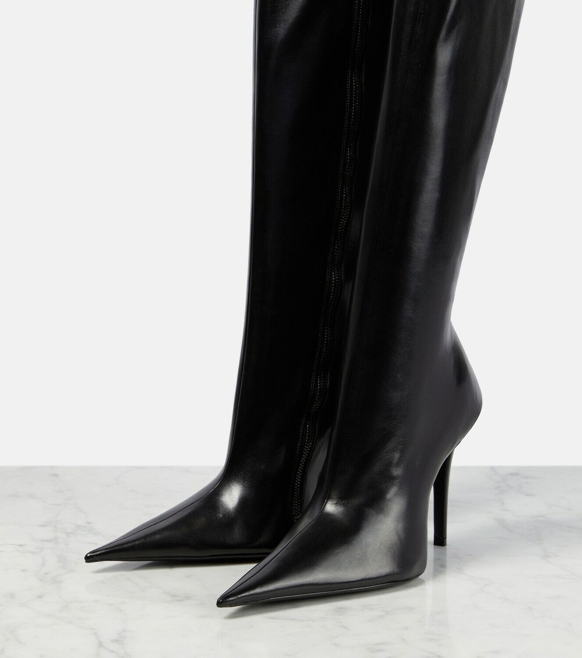 Balenciaga Witch 110 leather boots Size US 9 / IT 39 - 3 Thumbnail