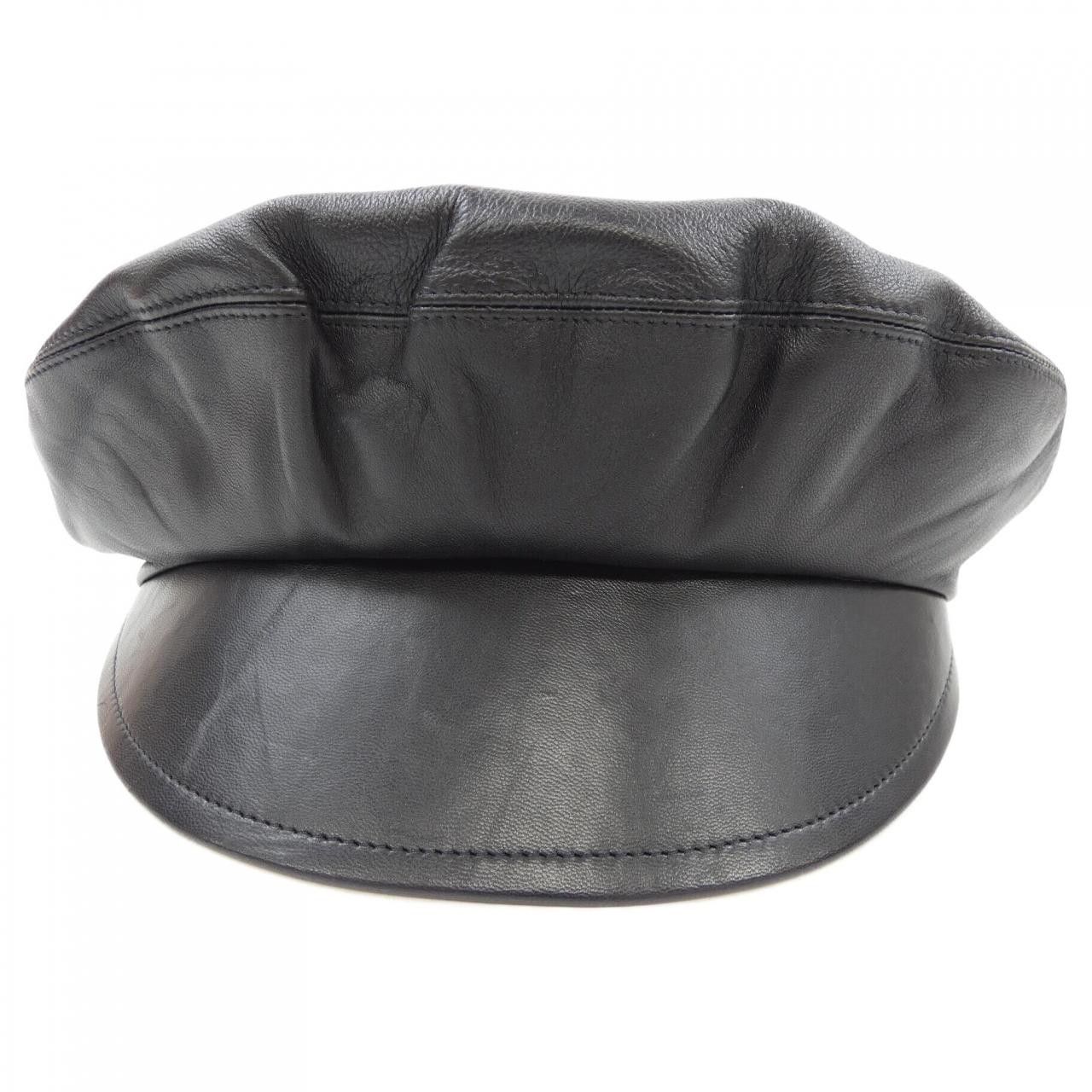 Dior Dior Christian Dior 05DPA918G700 Lamb Leather Cap Leather Hats 05DPA918G700 DUTY FREE for USA Size ONE SIZE - 2 Thumbnail
