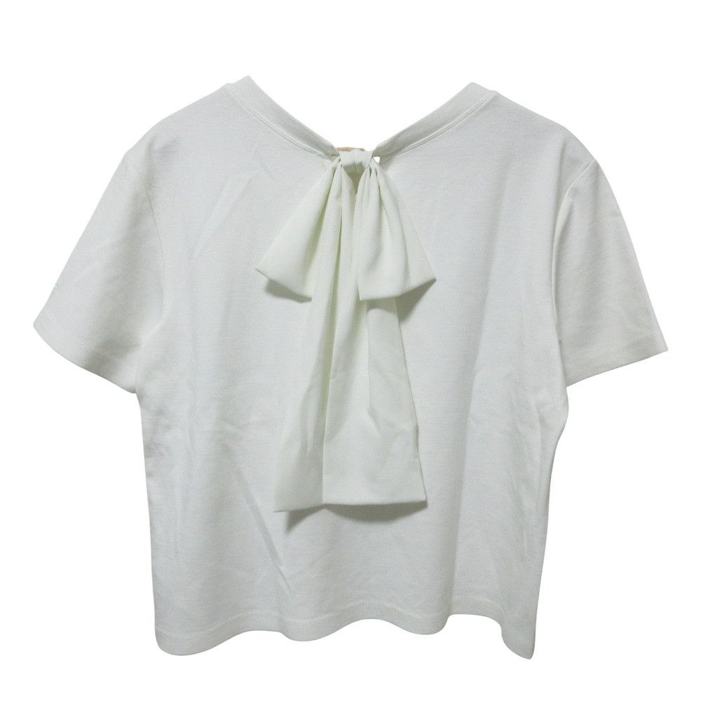 Other Other FOXEY NEW YORK Ribbon Southampton Short Sleeve Top Others Tops 41698 DUTY FREE for USA Size ONE SIZE - 2 Thumbnail