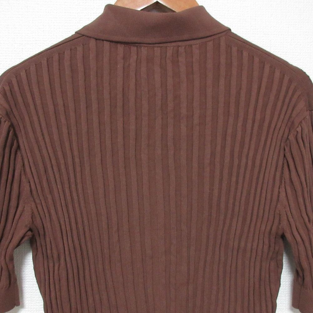 Other Other Drawer Cotton Short Sleeve Knit Polo Shirt Cotton Tops DUTY FREE for USA Size ONE SIZE - 4 Thumbnail