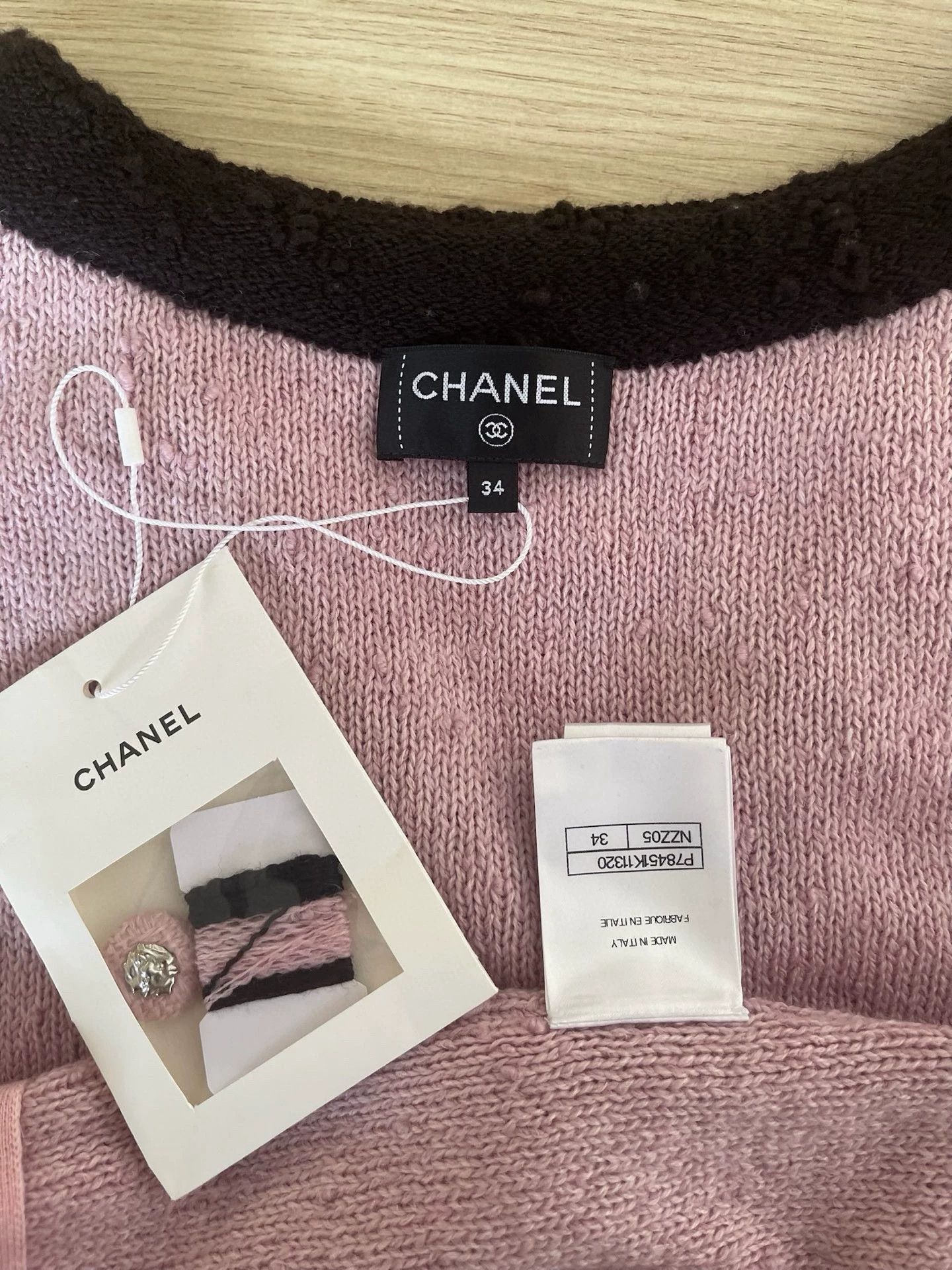 Chanel Chanel 2024 Pink Knit Vest - dmc Size US XS / EU 42 / 0 - 3 Thumbnail