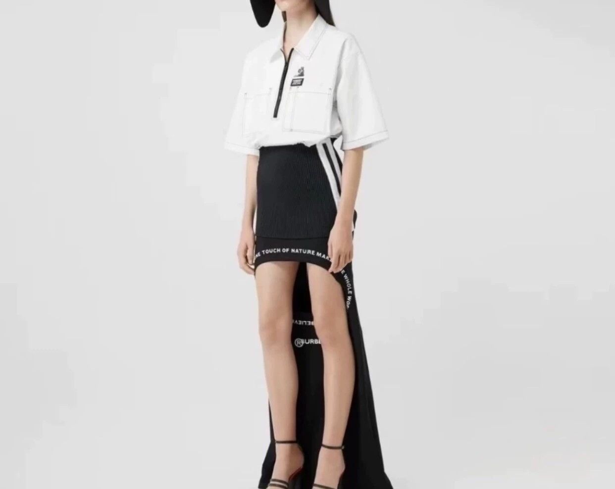 Burberry Burberry Women's Cotton Skirt - dmc Size US 36 / EU 52 - 6 Thumbnail