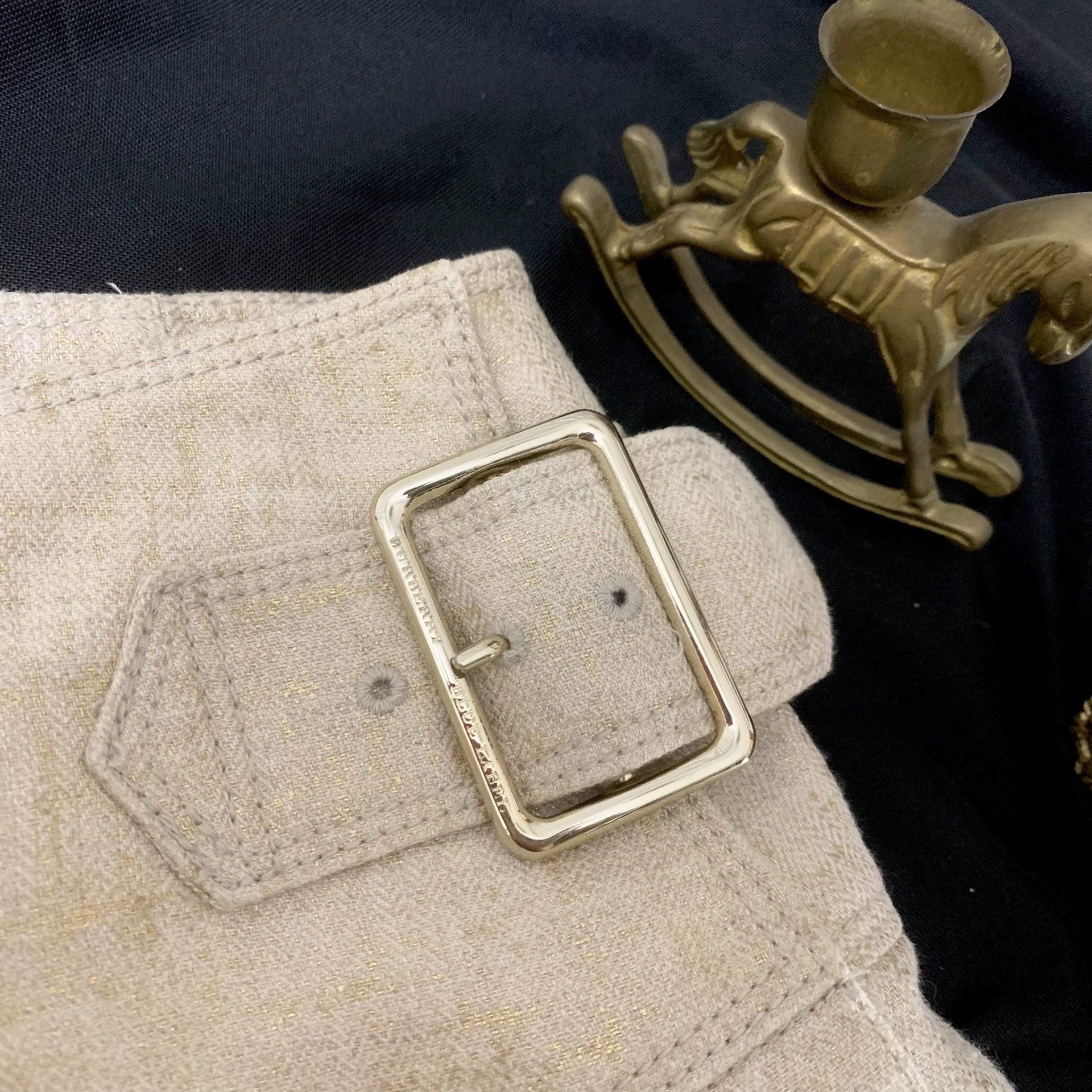 Burberry Burberry Pleated Mini Skirt with Logo - dmc Size US 28 / EU 44 - 3 Thumbnail