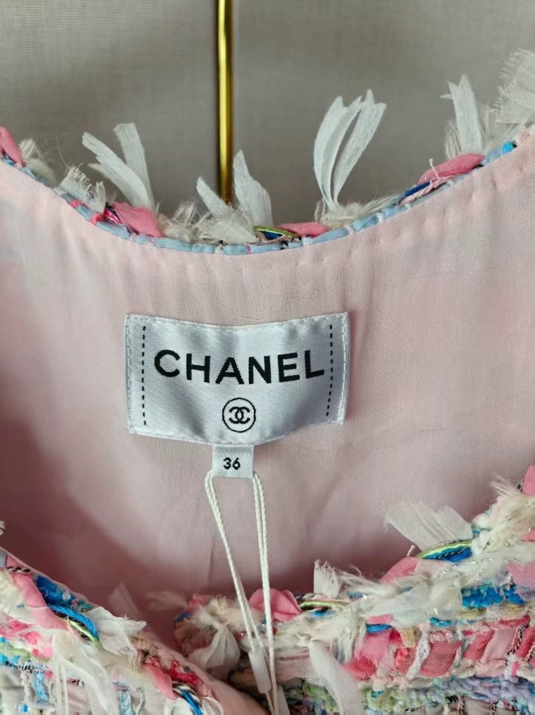 Chanel Chanel Tweed Sleeveless Vest - dmc Size US S / EU 44-46 / 1 - 2 Thumbnail