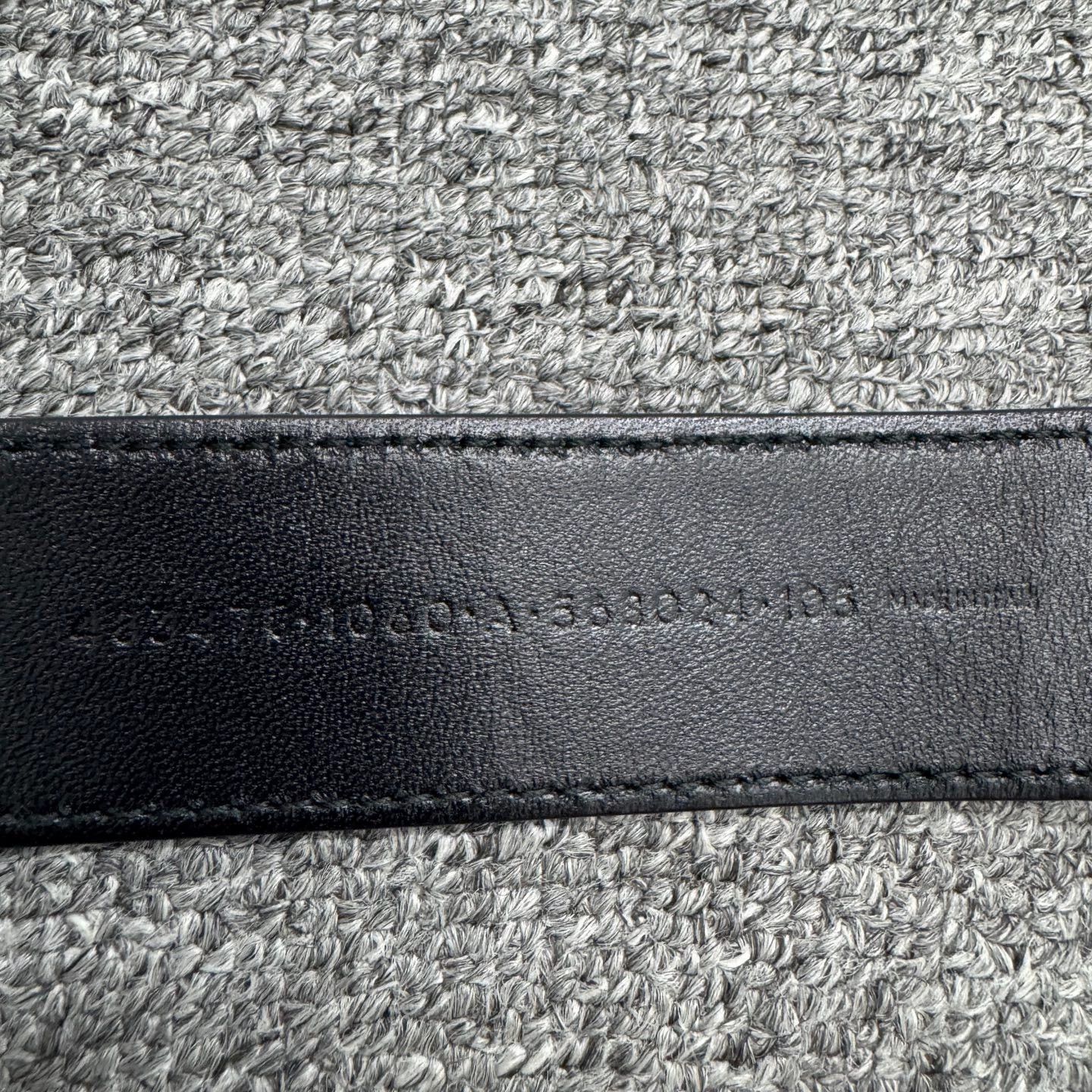 Balenciaga Balenciaga Logo Print Belt - dmc Size ONE SIZE - 4 Thumbnail