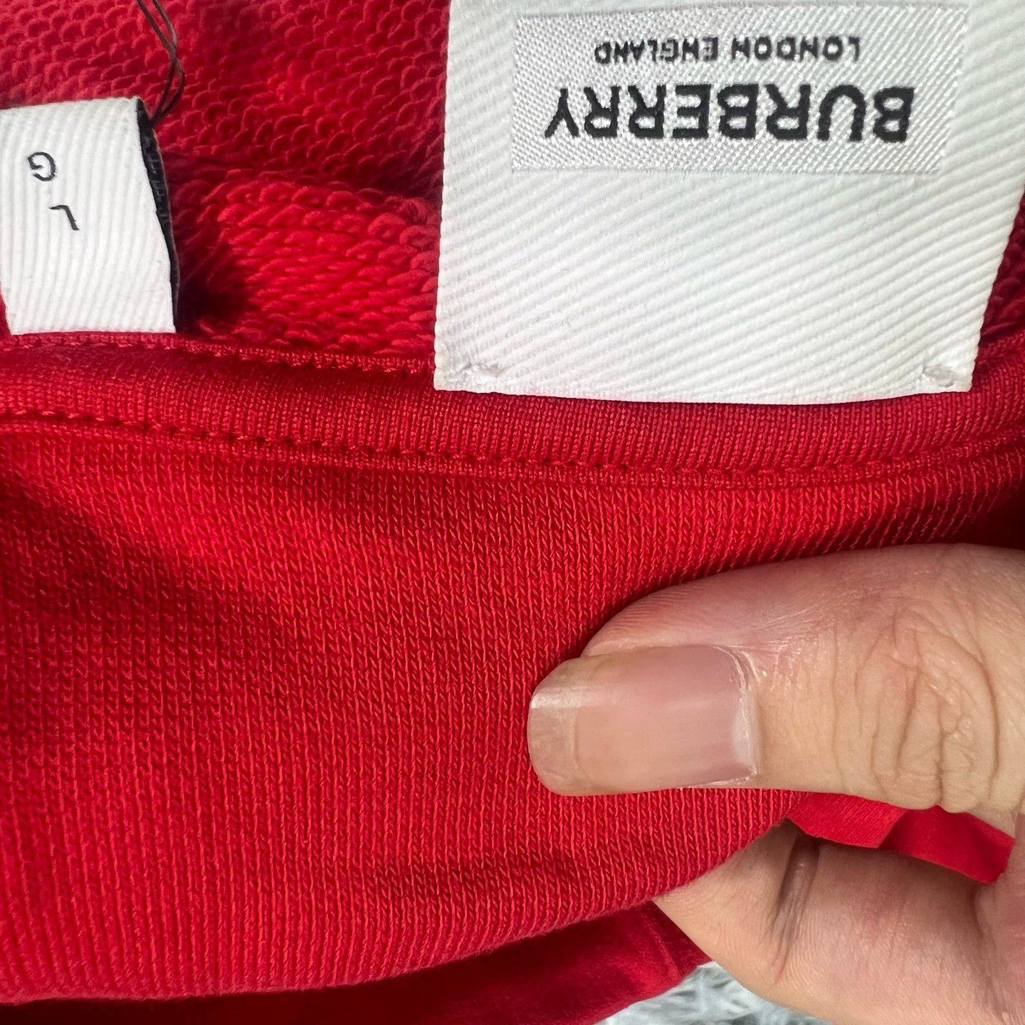 Burberry Burberry Red Zip-Up Jacket - dmc Size US L / EU 52-54 / 3 - 4 Thumbnail