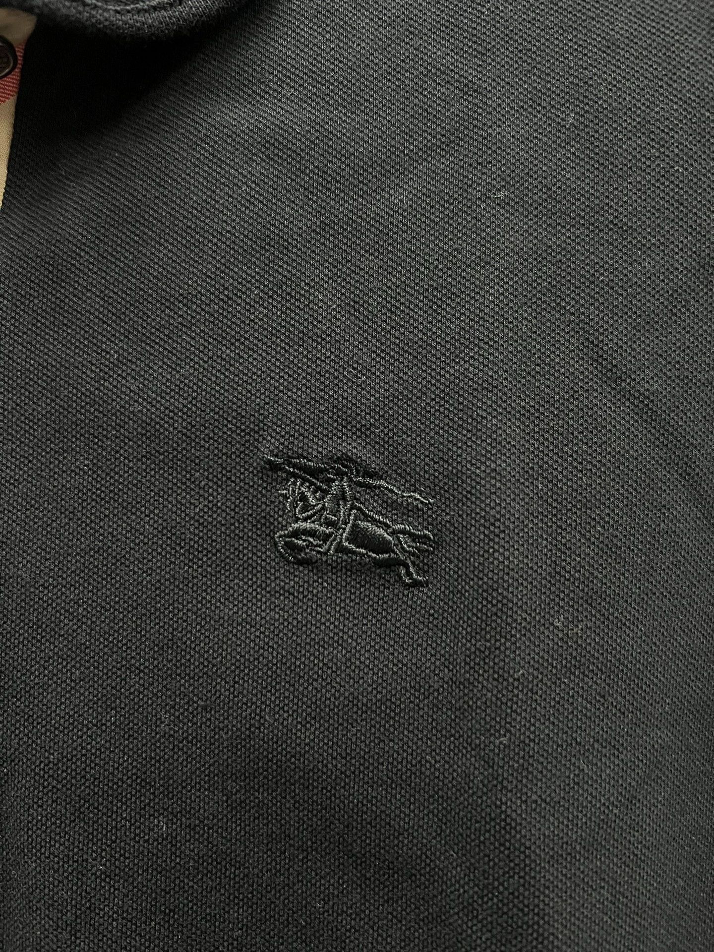 Burberry Burberry Equestrian Logo Embroidered Polo - dmc Size US M / EU 48-50 / 2 - 5 Thumbnail