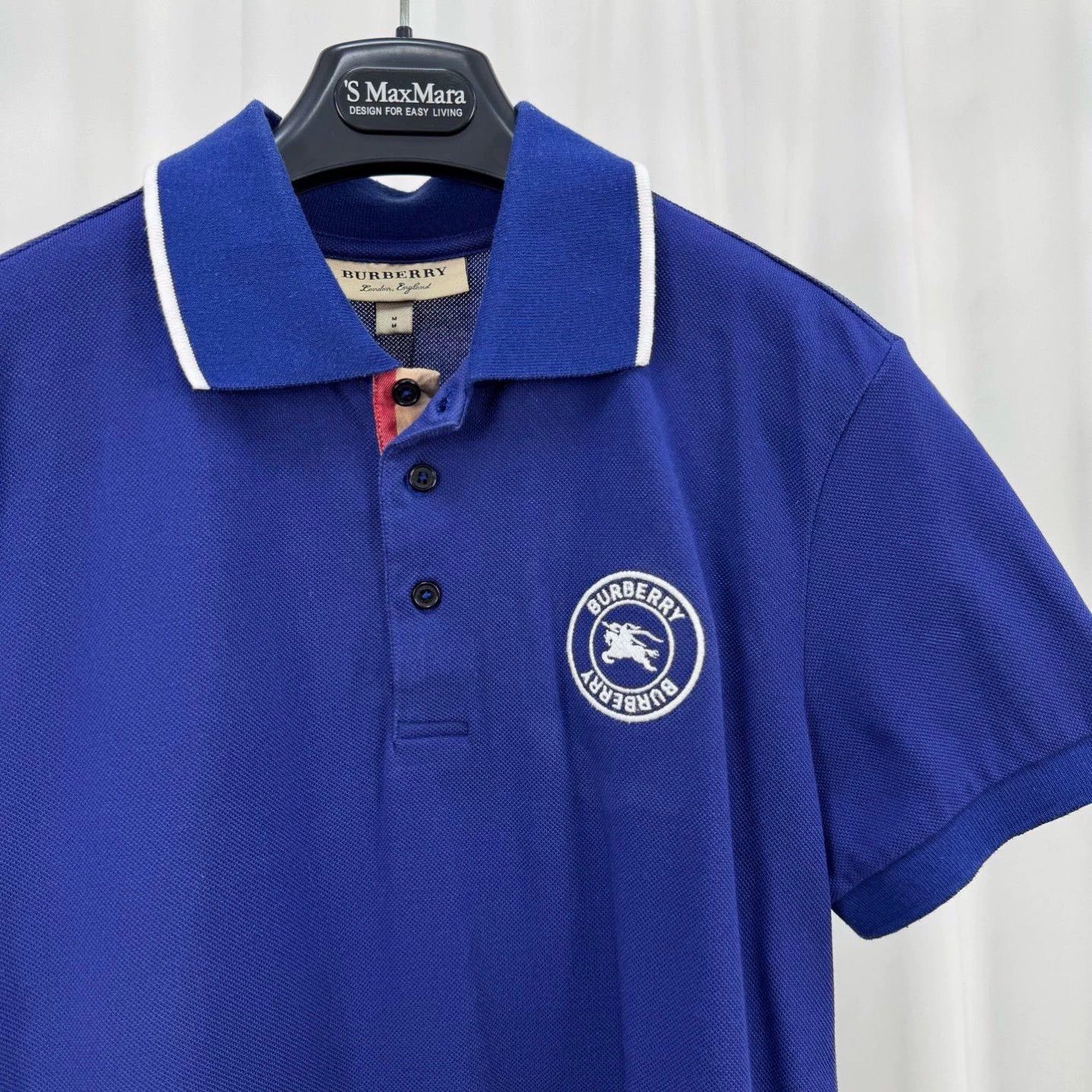 Burberry Burberry Embroidered Horse Check Polo - dmc Size US M / EU 48-50 / 2 - 3 Thumbnail