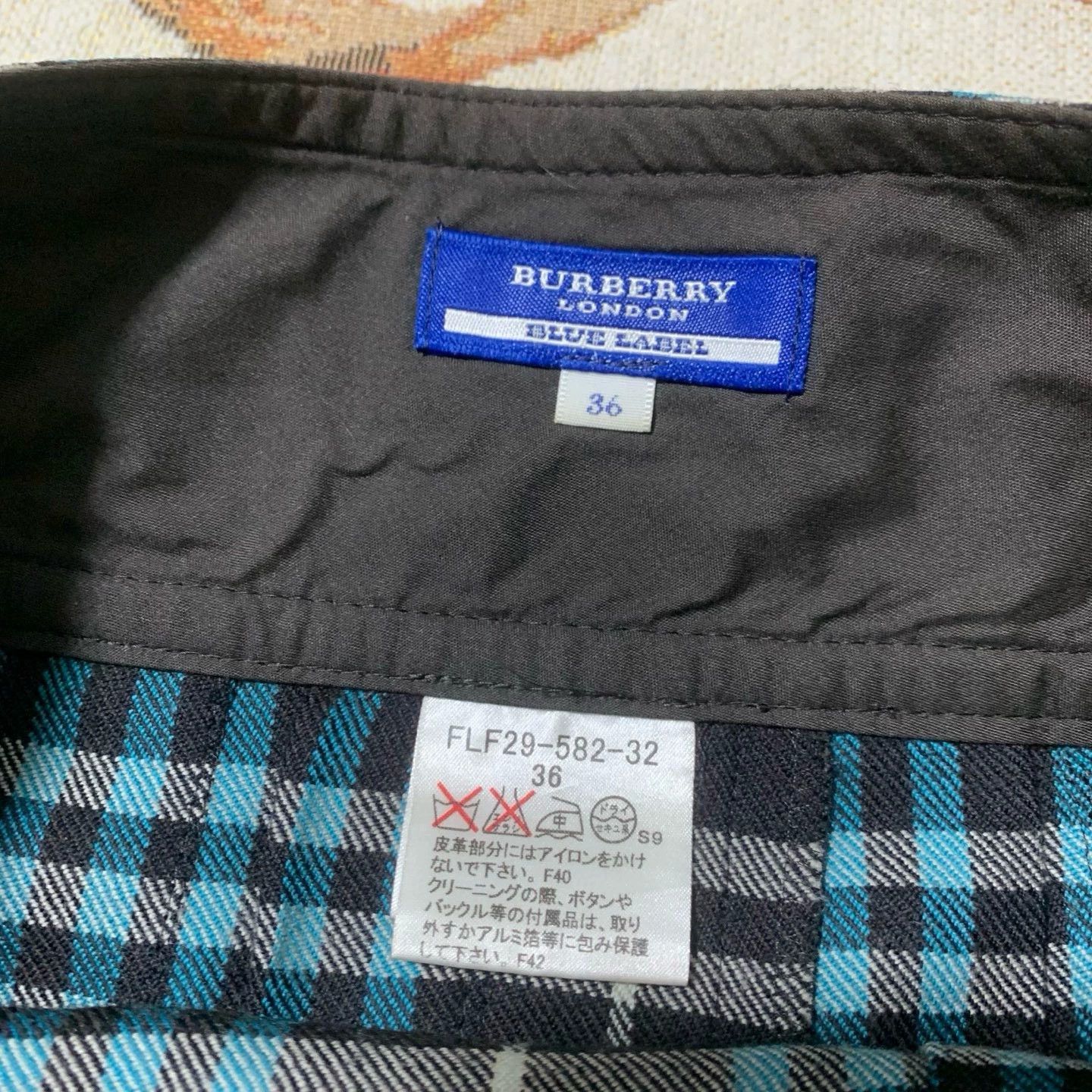 Burberry Burberry Vintage Wool Plaid Skirt - dmc Size US 36 / EU 52 - 4 Thumbnail
