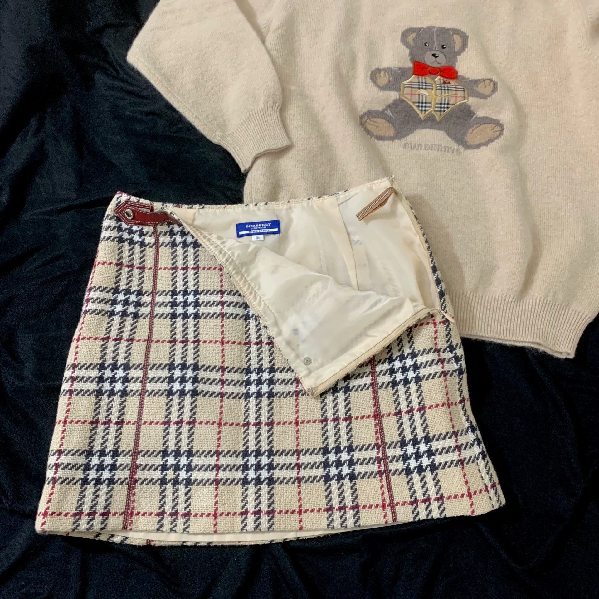 Burberry Burberry Vintage Plaid Skirt - dmc Size US 27 - 4 Thumbnail