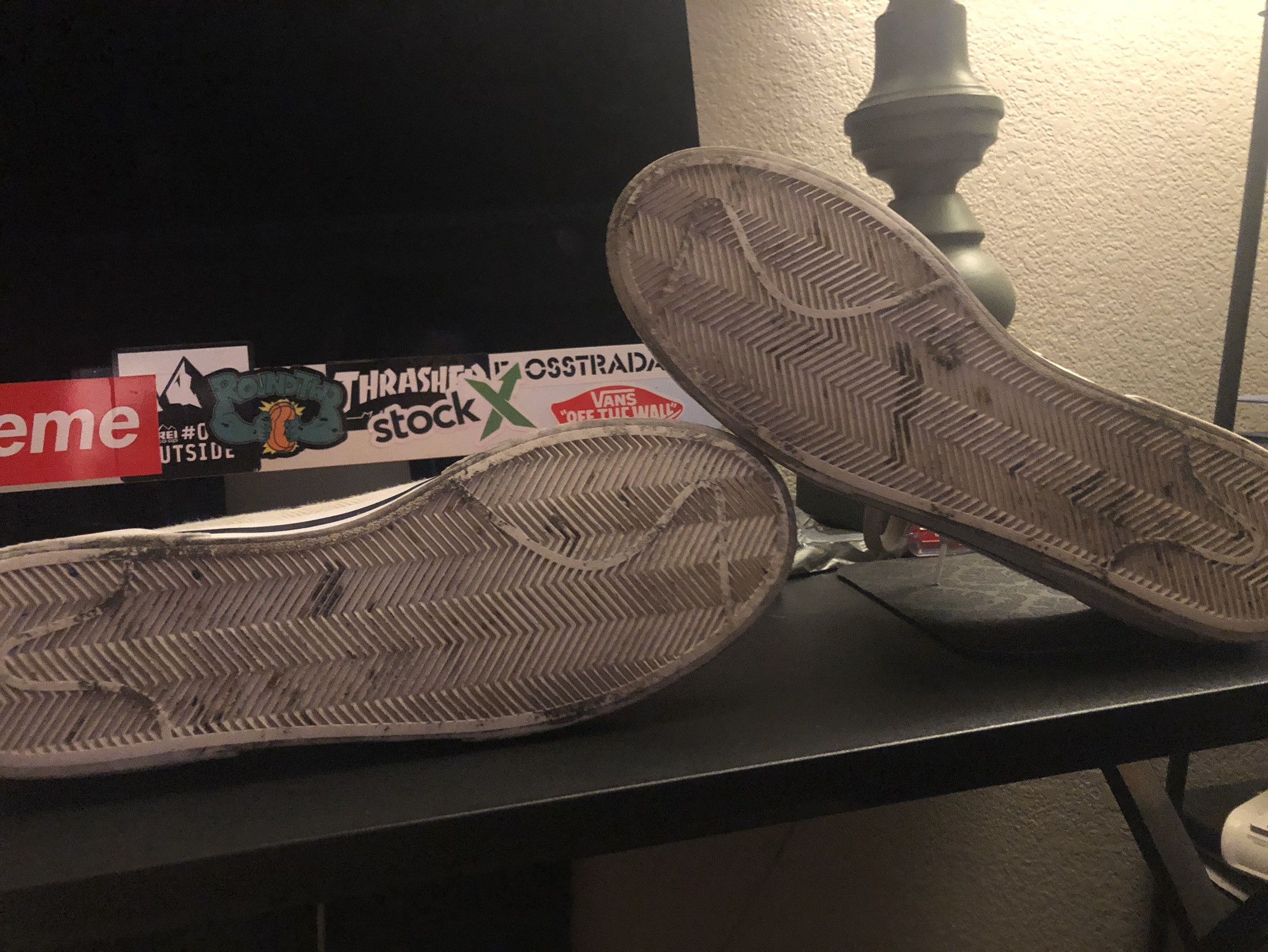Nike × Supreme Nike SB GTS White Size US 11 / EU 44 - 6 Thumbnail
