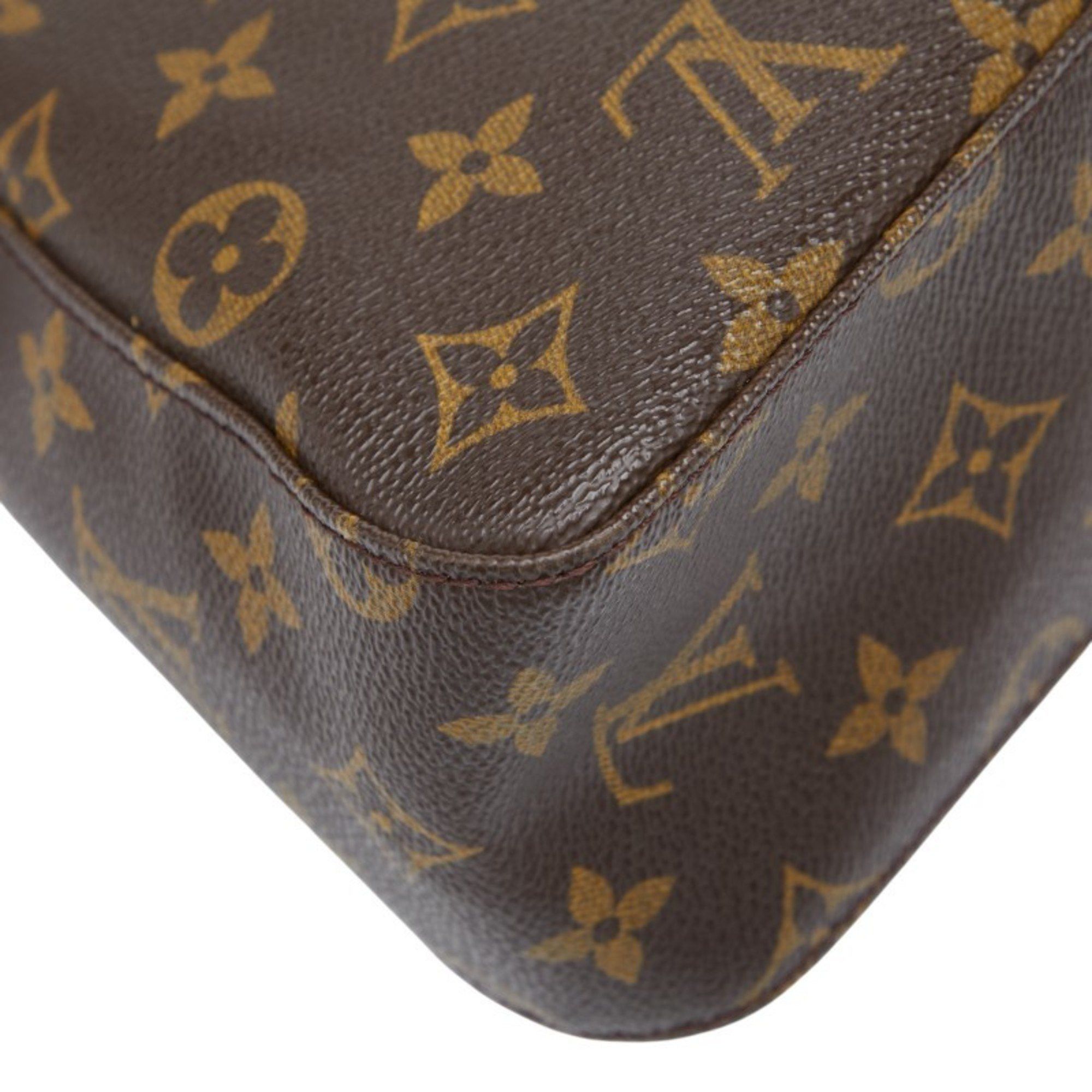 Louis Vuitton Louis Vuitton Monogram Mini Looping Shoulder Bag/Handbag M51147 Brown Leather Women's LOUIS VUITTON Size ONE SIZE - 7 Thumbnail