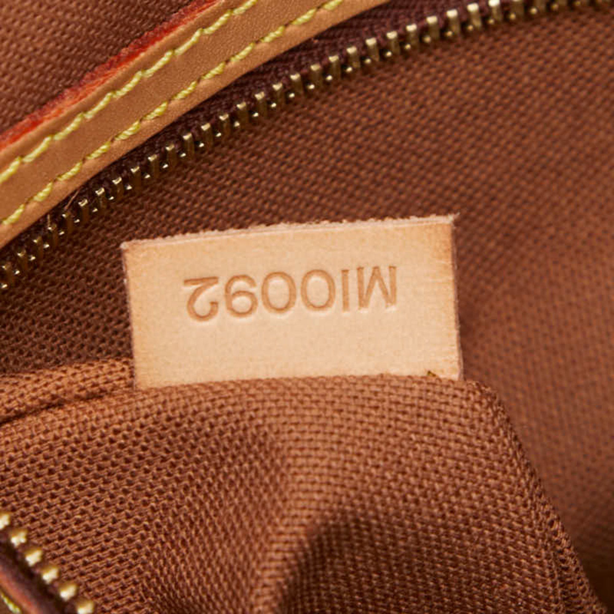 Louis Vuitton Louis Vuitton Monogram Mini Looping Shoulder Bag/Handbag M51147 Brown Leather Women's LOUIS VUITTON Size ONE SIZE - 12 Thumbnail