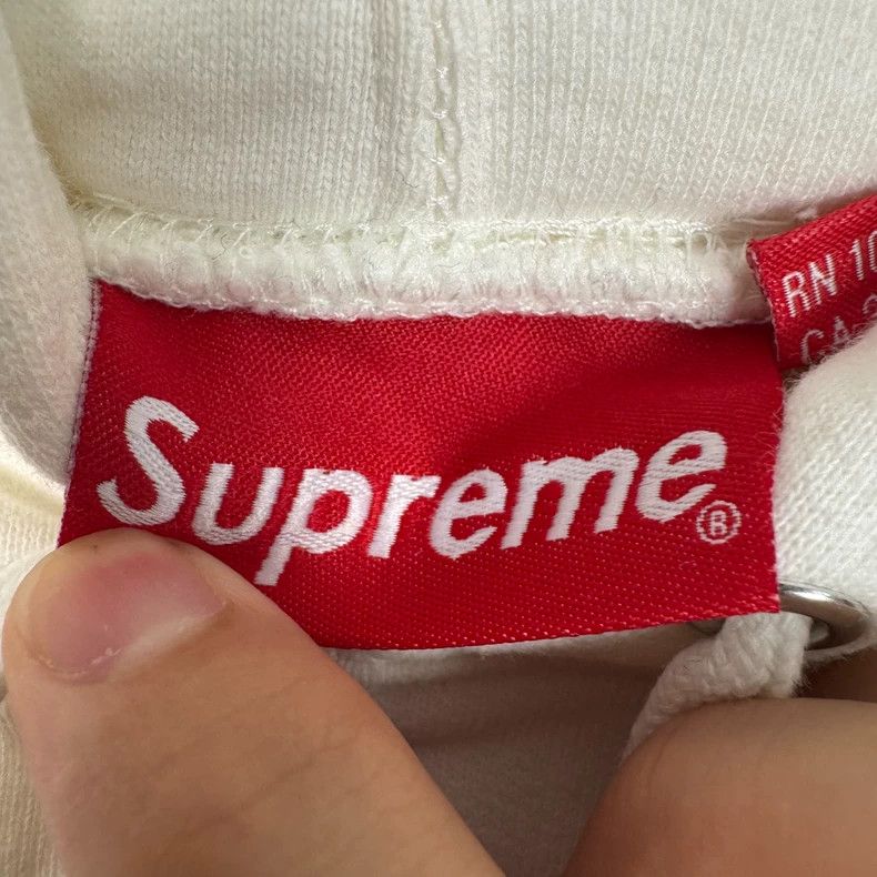 Palm Angels Supreme 18ss White Logo Hoodie-yf Size US L / EU 52-54 / 3 - 5 Thumbnail