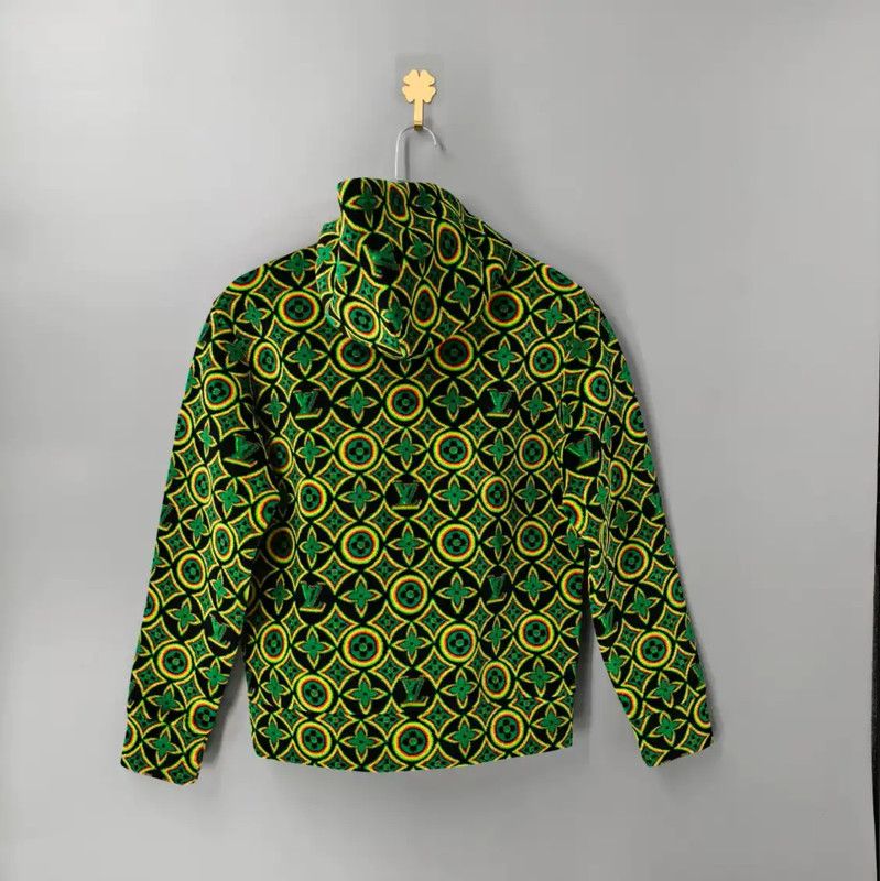 Louis Vuitton Louis Vuitton Men's Green Cotton Jacket 0089 Size US M / EU 48-50 / 2 - 2 Thumbnail
