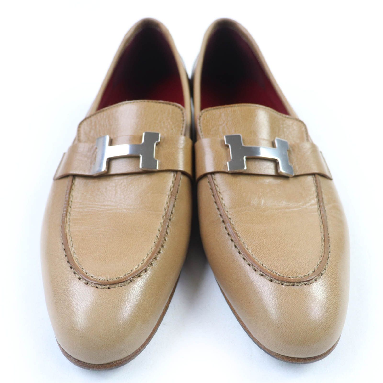 Hermes Hermes Hermes Constance Leather Loafers Leather Shoes DUTY FREE for USA Size ONE SIZE - 3 Thumbnail
