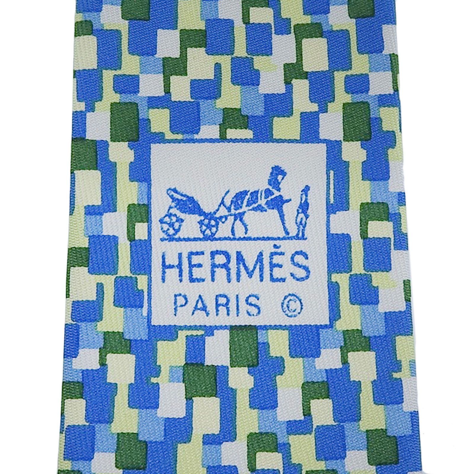 Hermes Hermes Hermes All-over logo print Silk Tie Others Necktie DUTY FREE for USA Size ONE SIZE - 6 Thumbnail