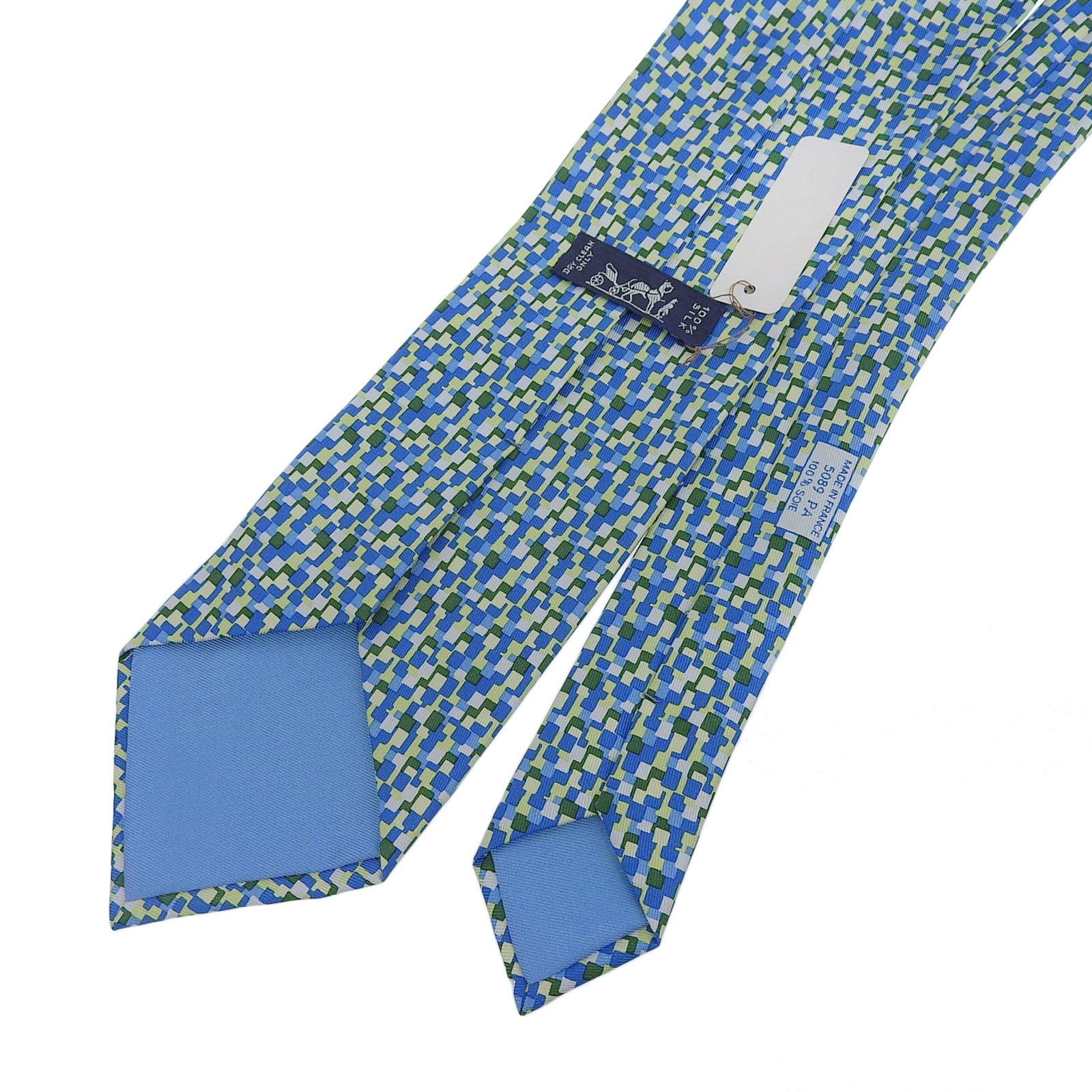 Hermes Hermes Hermes All-over logo print Silk Tie Others Necktie DUTY FREE for USA Size ONE SIZE - 4 Thumbnail