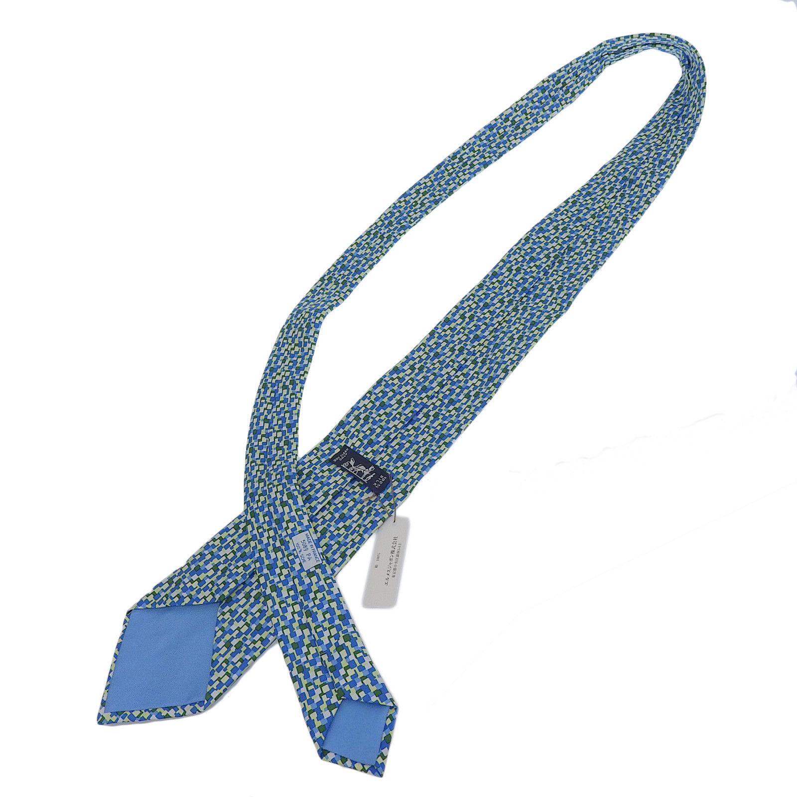 Hermes Hermes Hermes All-over logo print Silk Tie Others Necktie DUTY FREE for USA Size ONE SIZE - 5 Thumbnail