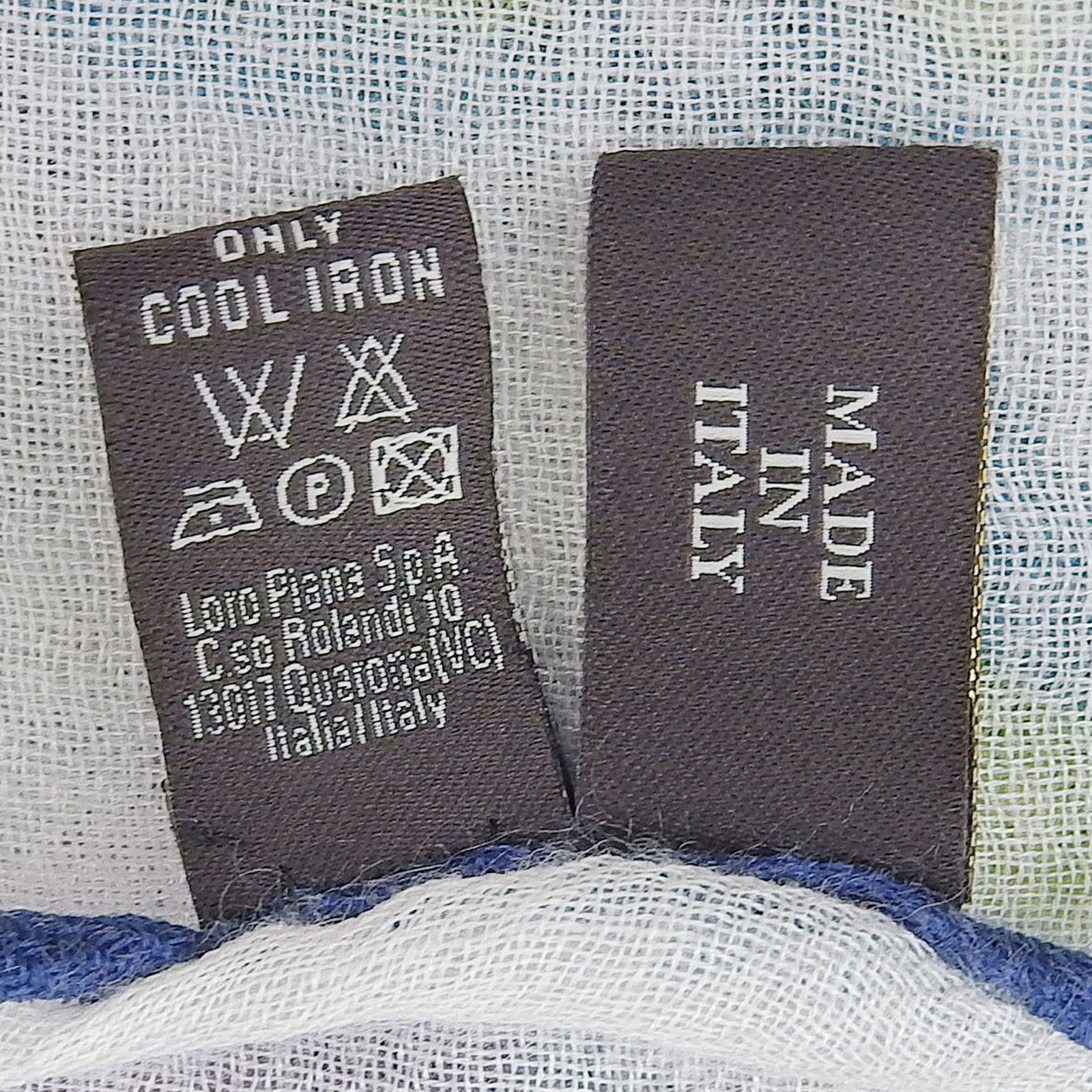 Other Other Loro Piana Floral Logo Cashmere Scarf Others Scarf DUTY FREE for USA Size ONE SIZE - 8 Thumbnail