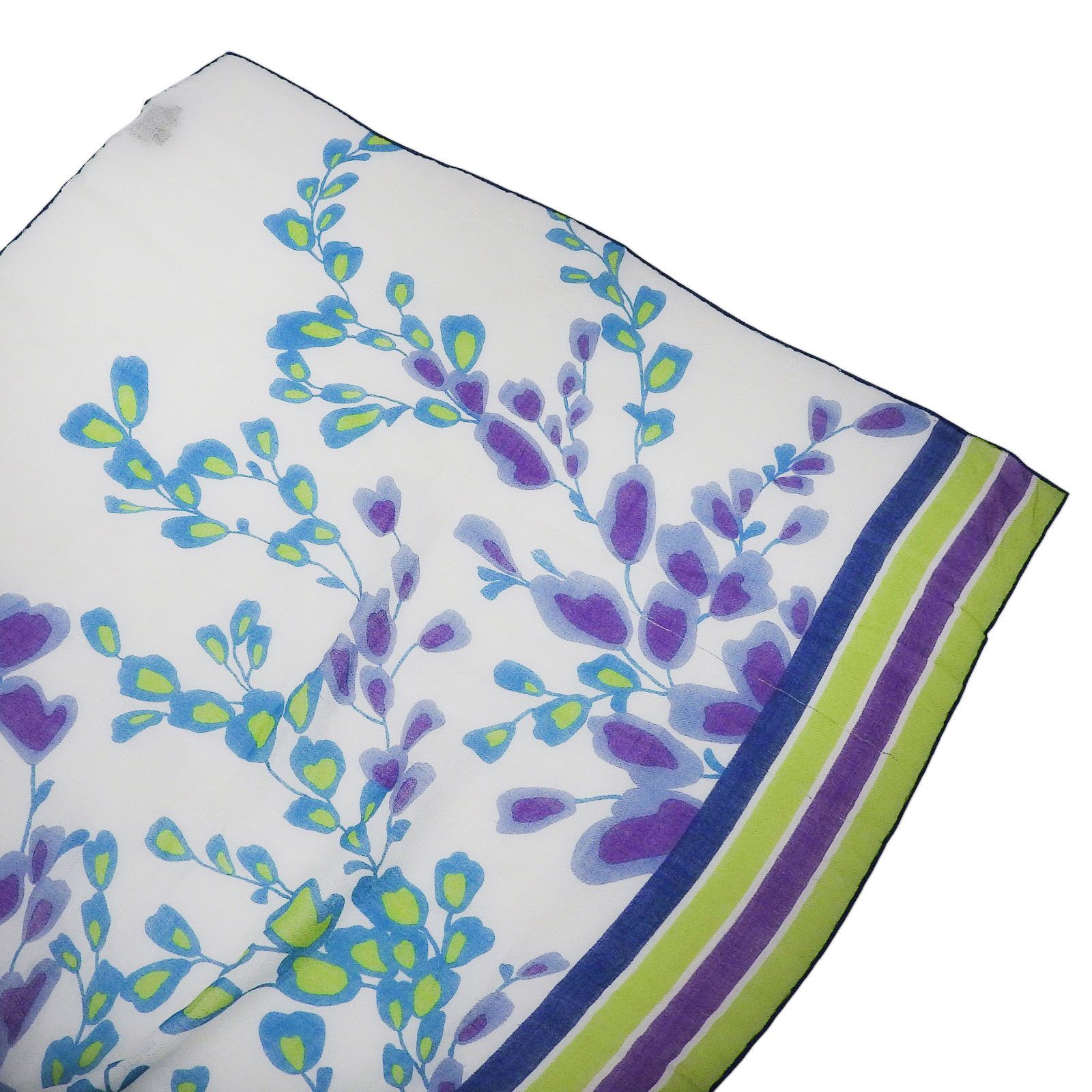 Other Other Loro Piana Floral Logo Cashmere Scarf Others Scarf DUTY FREE for USA Size ONE SIZE - 6 Thumbnail