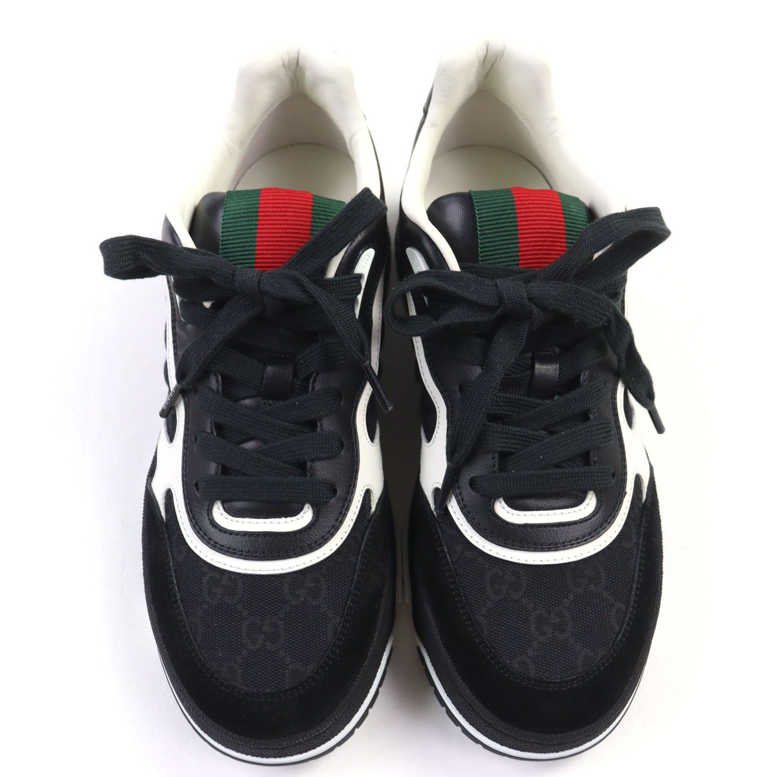 Gucci Gucci Gucci Reweb Sneakers Leather Shoes 807057 DUTY FREE for USA Size ONE SIZE - 7 Thumbnail