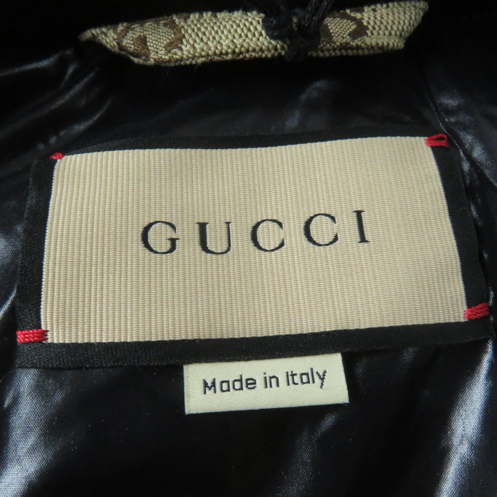 Gucci Gucci Gucci GG Canvas Down 2way Jacket Canvas Outerwear 761698 DUTY FREE for USA Size ONE SIZE - 8 Thumbnail