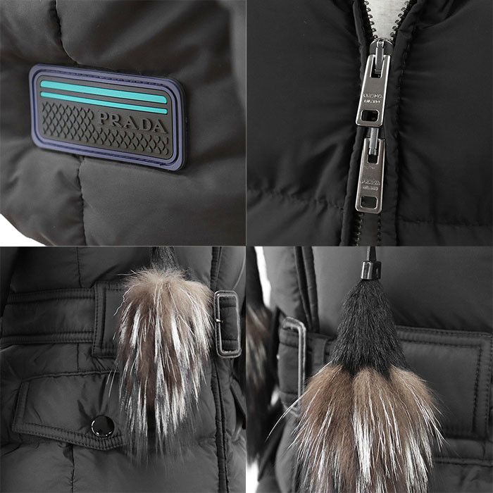 Prada Prada Prada Fox Fur Down Jacket Others Outerwear DUTY FREE for USA Size ONE SIZE - 5 Thumbnail