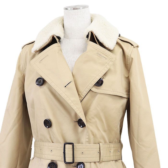 Coach Coach Coach TRENCH W WOOL LINER Wool Trench Coat Cotton Outerwear TRENCHWWOOLLINER DUTY FREE for USA Size ONE SIZE - 2 Thumbnail