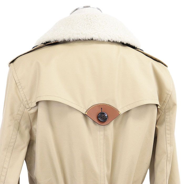 Coach Coach Coach TRENCH W WOOL LINER Wool Trench Coat Cotton Outerwear TRENCHWWOOLLINER DUTY FREE for USA Size ONE SIZE - 15 Thumbnail