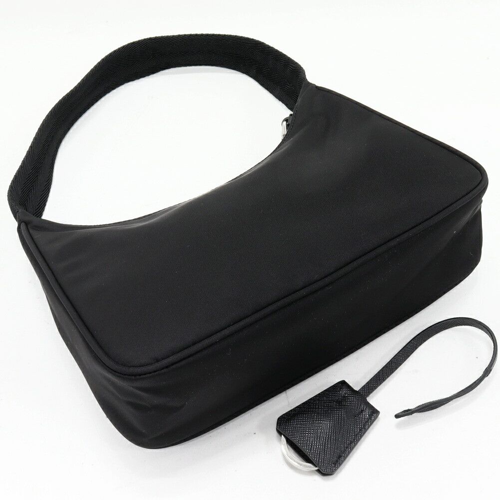 Prada Prada Prada Re-Edition 2000 Re-Nylon Nylon Calf Handbag Leather Handbag 1NE515_RDH0_F0002 DUTY FREE for USA Size ONE SIZE - 3 Thumbnail