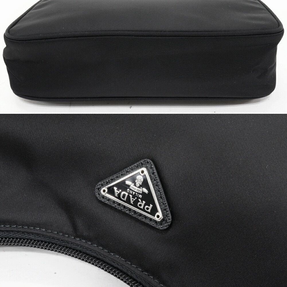 Prada Prada Prada Re-Edition 2000 Re-Nylon Nylon Calf Handbag Leather Handbag 1NE515_RDH0_F0002 DUTY FREE for USA Size ONE SIZE - 5 Thumbnail