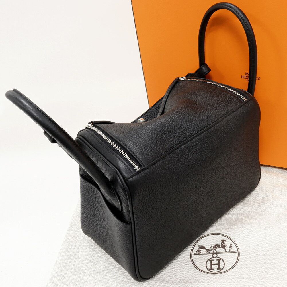 Hermes Hermes Hermes Lindy Taurillon Clemence 2way Bag Leather Shoulder Bag B DUTY FREE for USA Size ONE SIZE - 3 Thumbnail