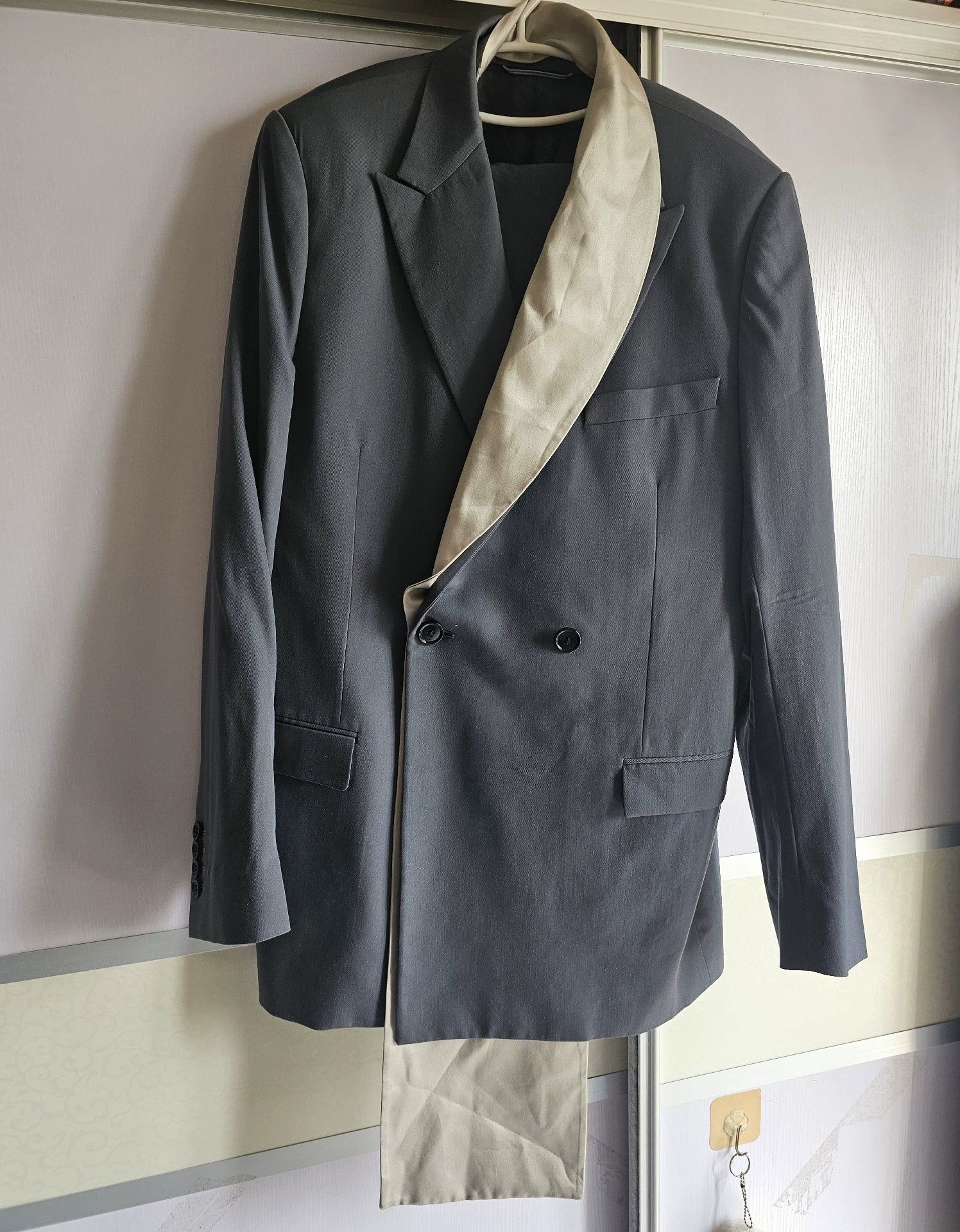 Dior Dior Men's Runway Ribbon Suit Set - dmc Size US L / EU 52-54 / 3 - 3 Thumbnail
